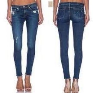 Rag & Bone Skinny Distressed Jean Sz 24